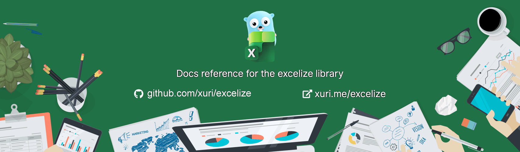 Docs reference of the excelize of Python library