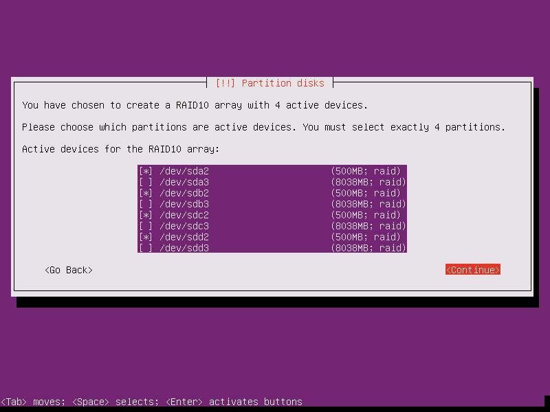 Install Software RAID10 on Ubuntu 12.04 LTS Server