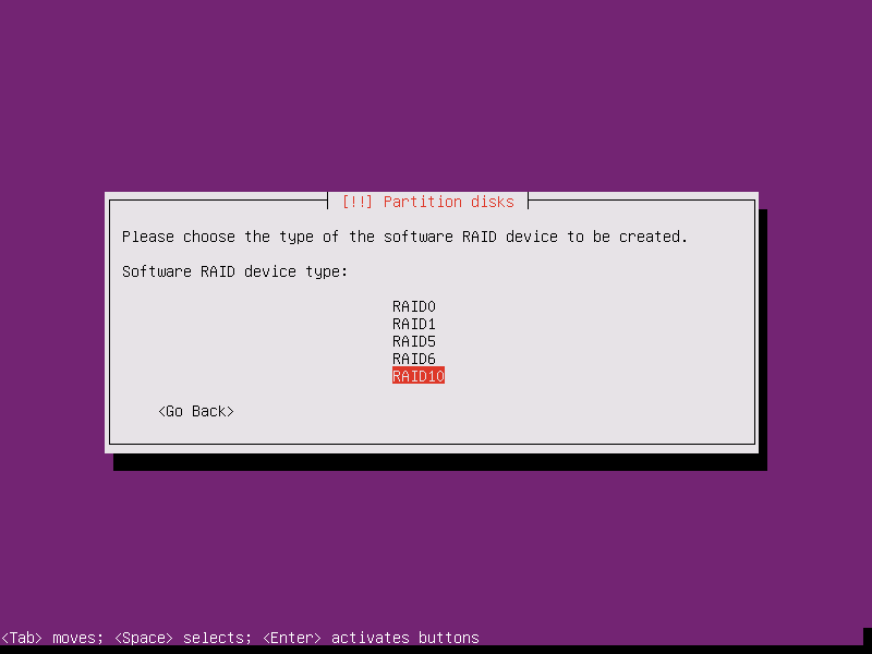 Install Software RAID10 on Ubuntu 12.04 LTS Server