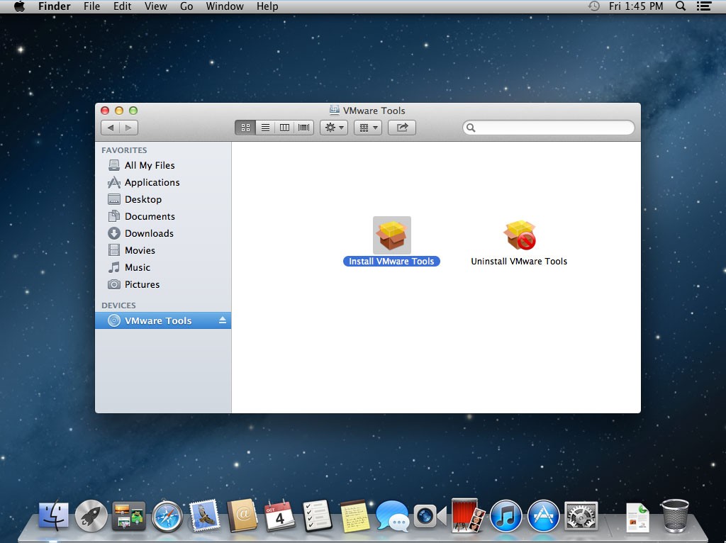 vmware tools for mac os x mountain lion