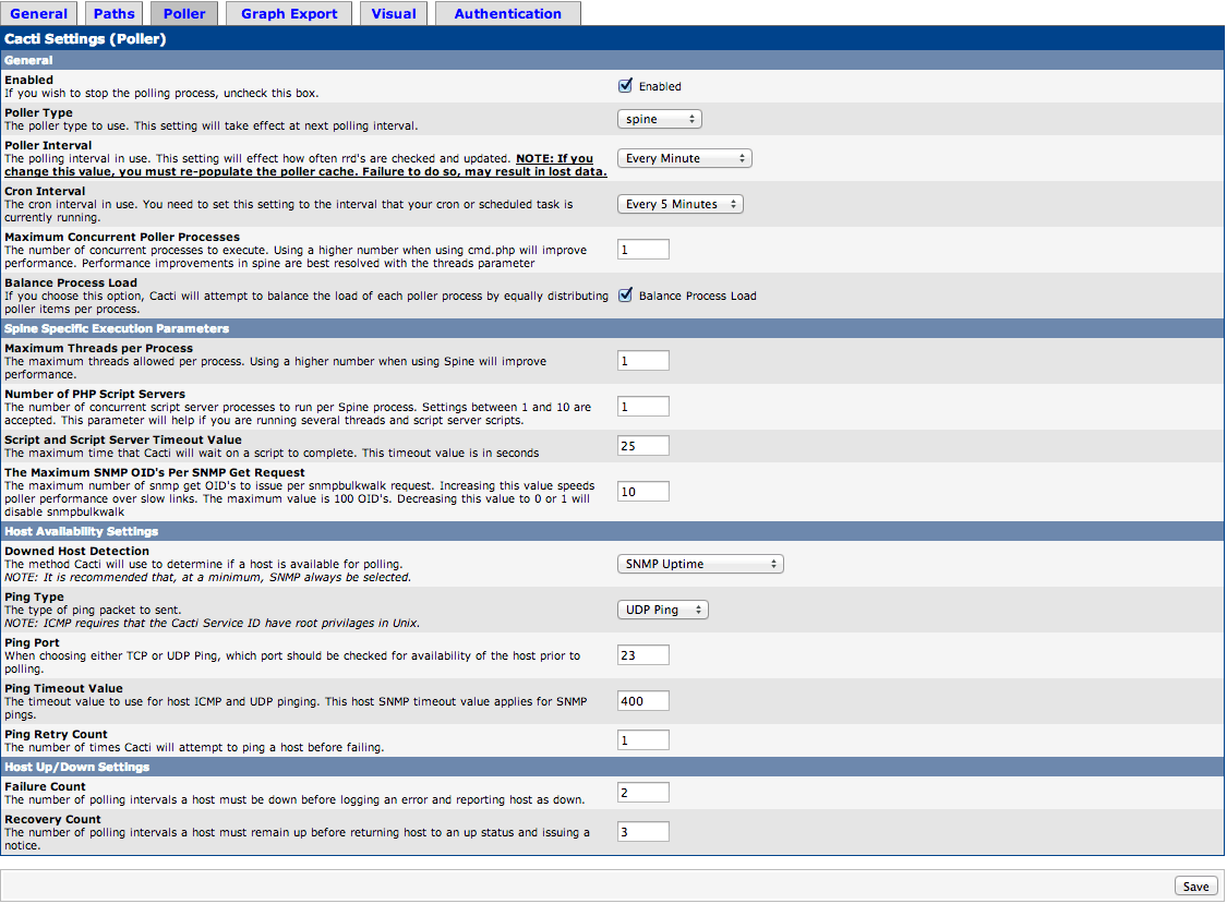 Install the Cacti Server Monitor on Ubuntu Server