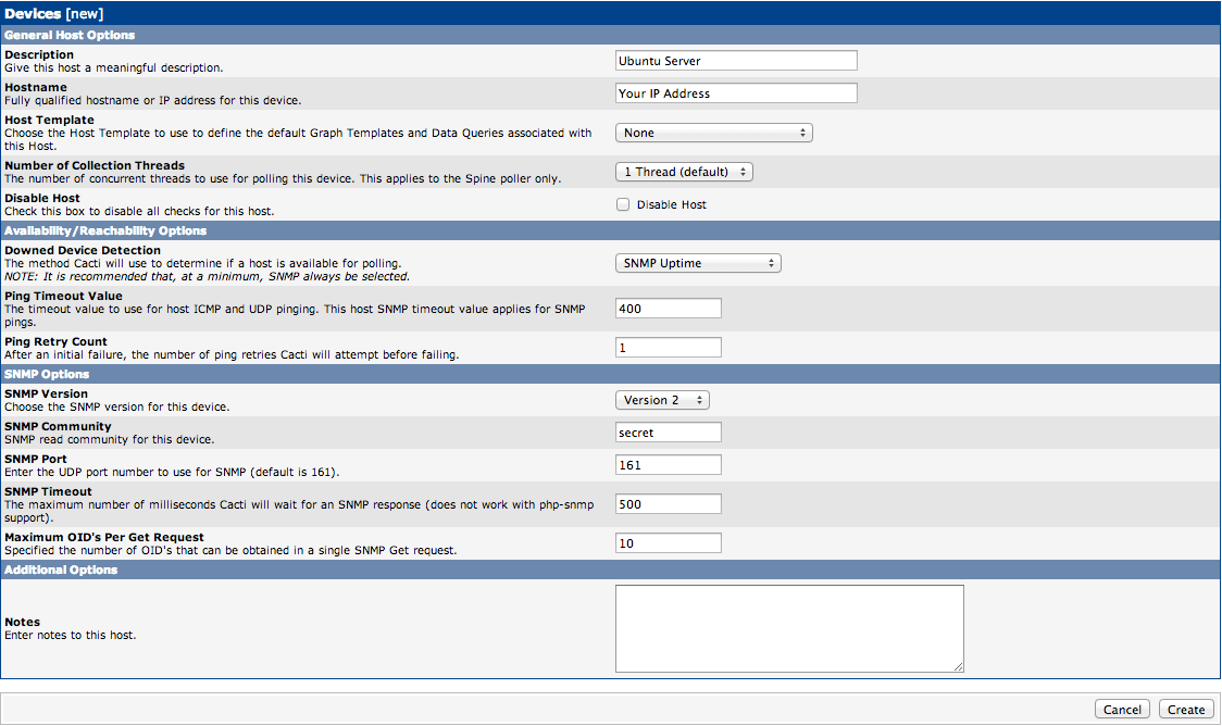 Install the Cacti Server Monitor on Ubuntu Server