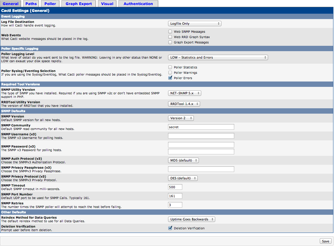 Install the Cacti Server Monitor on Ubuntu Server