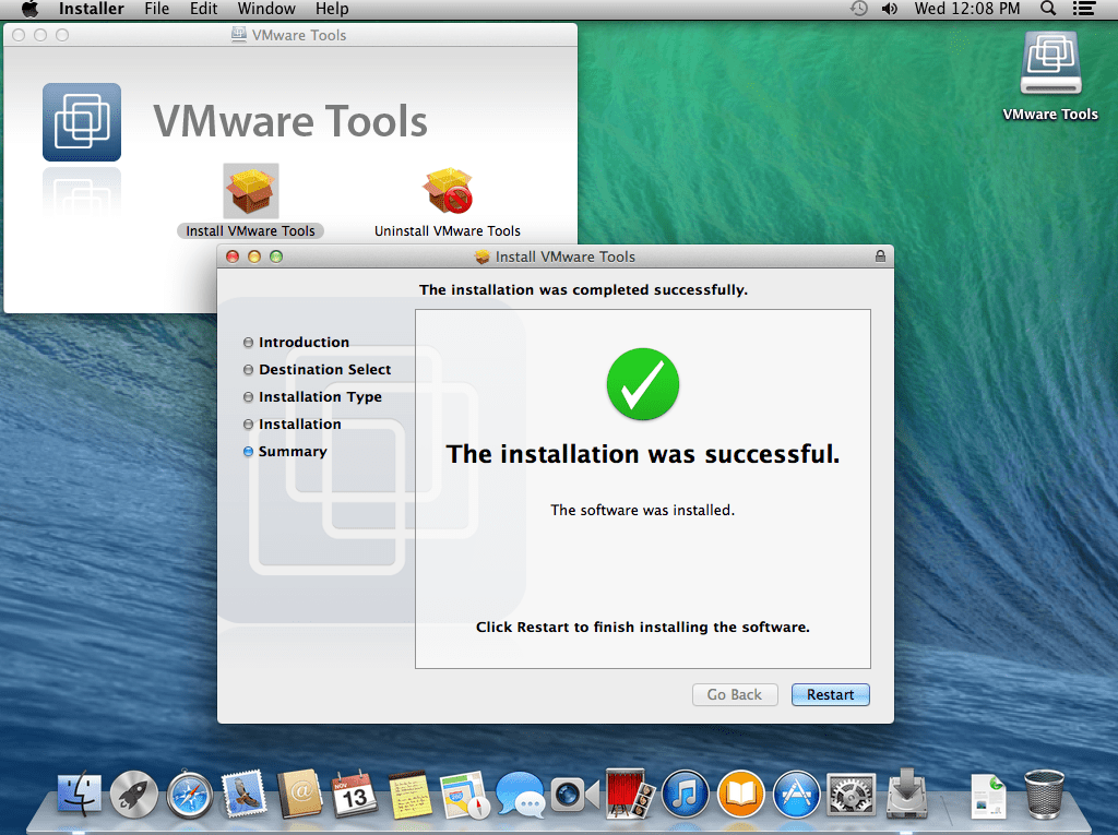 mac os x 10.9 image for vmware