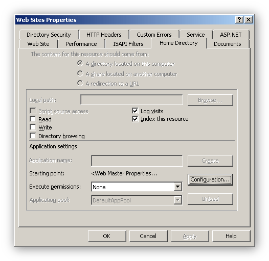 Install PHP on IIS 6 for Windows Server 2003