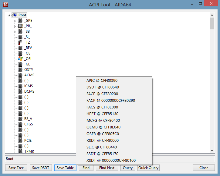 extract dsdt windows