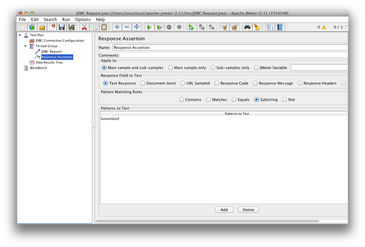 Benchmarking MySQL with JMeter