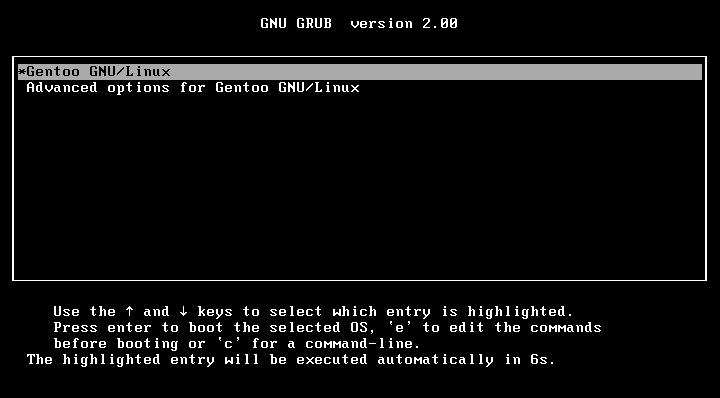 Gentoo Linux Quick Install Guide