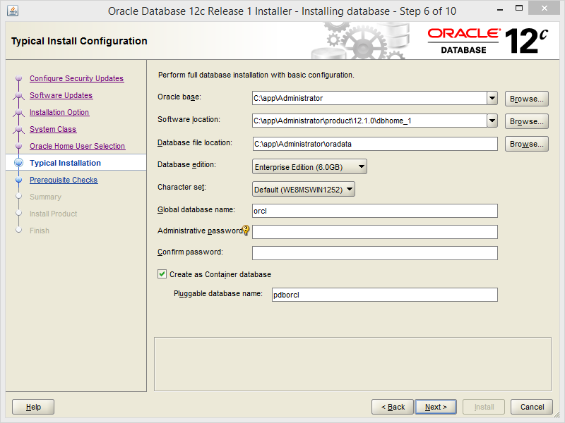 Install Oracle On Windows 10